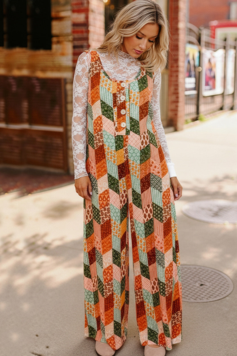 A Cozy Quilt Jumpsuit